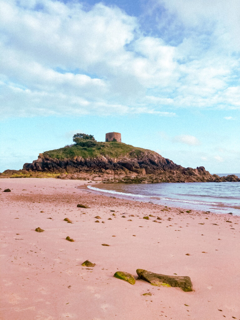 Jersey, portelet bay, travel Jersey