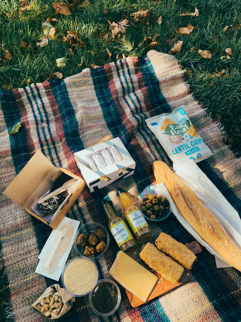 mystery picnic experience, Bristol picnic, autumn picnic,